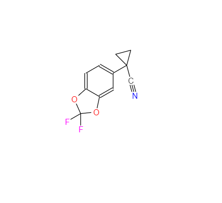 CAS：862574-87-6,1-(2,2-二氟苯并二氧代-5-基)环丙烷甲腈