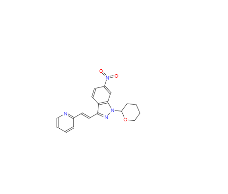 CAS：886230-75-7,(E)-6-硝基-3-[2-(吡啶-2-基)乙烯基]-1-(四氢-2H-吡喃-2-基)-1H-吲唑