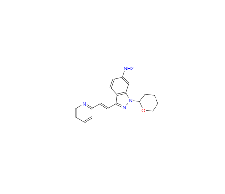 CAS：886230-76-8,(E)-3-[2-(吡啶-2-基)乙烯基]-1-(四氢-2H-吡喃-2-基)-1H-吲唑-6-胺