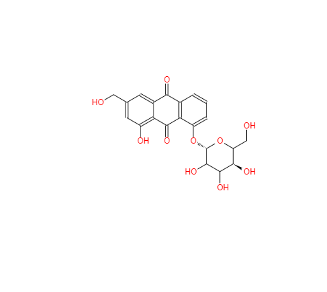 CAS：33037-46-6,芦荟大黄素-8-O-葡萄糖苷