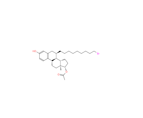 CAS：875573-66-3,(7A,17B)- 7-(9-溴壬基)雌甾-1,3,5(10)-三烯-3,17-二醇 17-醋酸酯