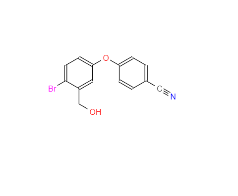 CAS：906673-45-8,4-[4-溴-3-(羟基甲基)苯氧基]苯甲腈