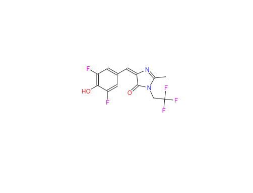 CAS：1539318-36-9,(Z)-5-(3,5-二氟-4-羟基苯亚甲基)-2-甲基-3-(2,2,2-三氟乙基)-3,5-二氢-4H-咪唑-4-酮