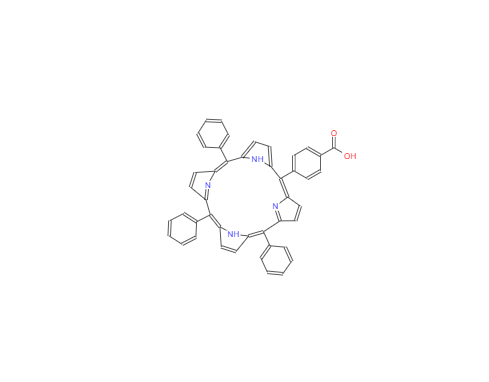 CAS：95051-10-8,5-(4-羧苯基)-10,15,2-三苯基卟啉
