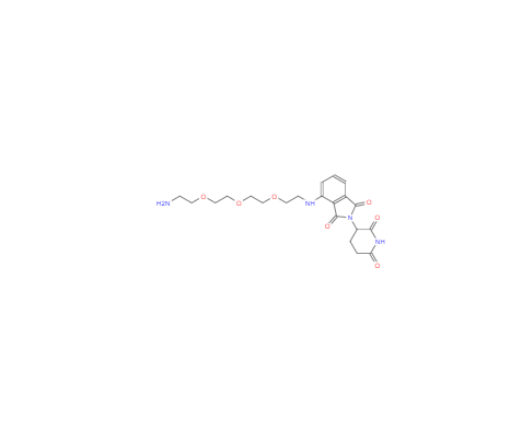 CAS：2093416-31-8，4-((2-(2-(2-(2-氨基乙氧基)乙氧基)乙氧基)乙基)氨基)-2-(2,6-二氧代-哌啶-3-基)异吲哚-1,3-二酮