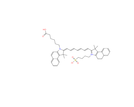 CAS：181934-09-8，吲哚菁绿-羧酸(单磺基cy7.5-羧酸)
