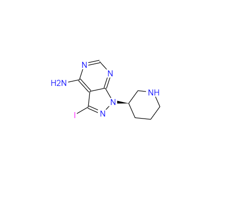CAS：1638522-98-1，(R)-3-碘-1-(哌啶-3-基)-1H-吡唑并[3,4-d]嘧啶-4-胺