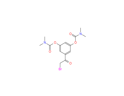 CAS：81732-49-2，5-(溴乙酰基)-1,3-亚苯基二(二甲基氨基甲酸酯)