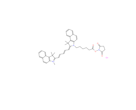 CAS：2054318-82-8，Cy5.5 琥珀酰亚胺酯