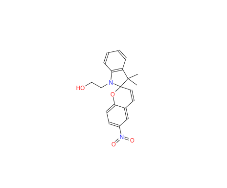 CAS：16111-07-2，N-羟乙基-3,3-二甲基-6-硝基吲哚啉螺吡喃