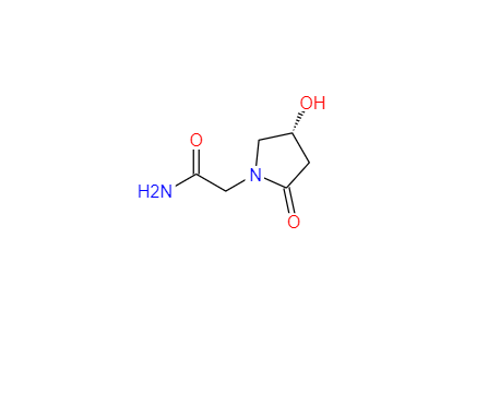 CAS：68252-28-8，2-[(4R)-4-hydroxy-2-oxopyrrolidin-1-yl]acetamide