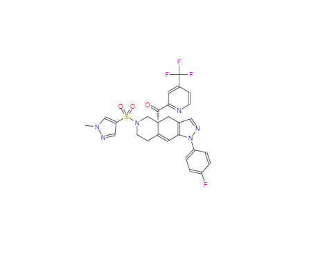 CAS：1496510-51-0，Relacorilant
