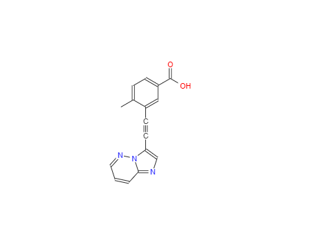 CAS：1300690-48-5，3-(2-iMidazo[1,2-b]pyridazin-3-ylethynyl)-4-Methyl-Benzoic acid