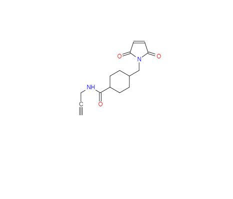 CAS：1036847-90-1，4-((2,5-二氧代-2,5-二氢-1H-吡咯-1-基)甲基)-N-(丙-2-炔-1-基)环己烷甲酰胺
