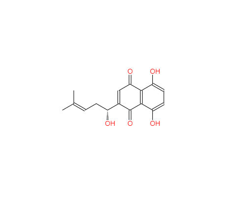 CAS：517-89-5，紫草素