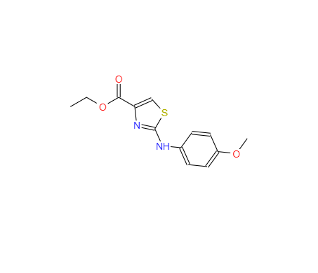 CAS：126533-79-7，乙基2-[(4-甲氧基苯基)氨基]-1,3-噻唑-4-羧酸酯