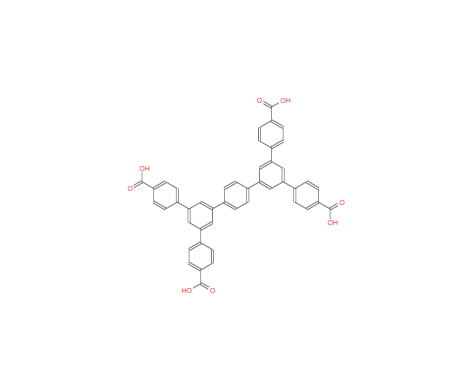CAS：1816997-25-7，5',5'''-双(4-羧基苯基)[1,1':3',1'':4'',1''':3''',1''''-喹苯基]-4,4''''-二羧酸