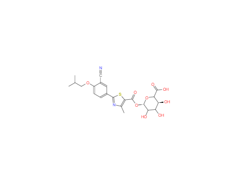 CAS：1351692-92-6，Febuxostat Acyl-β-D-Glucuronide