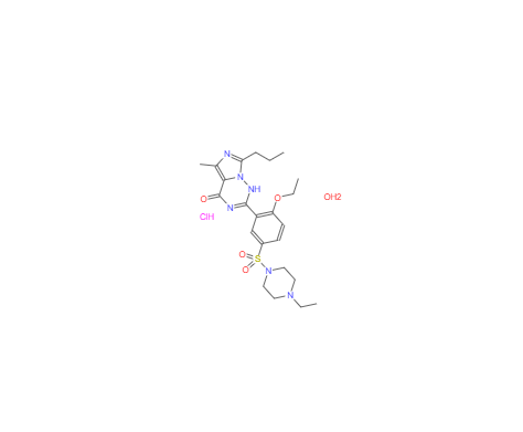 CAS：330808-88-3，vardenafil hydrochloride trihyrate