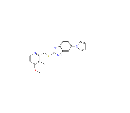 CAS：172152-35-1，2-[[(4-甲氧基-3-甲基-2-吡啶基)甲基]硫]-6-(1氢-吡咯-1-基)-1氢-苯并咪唑