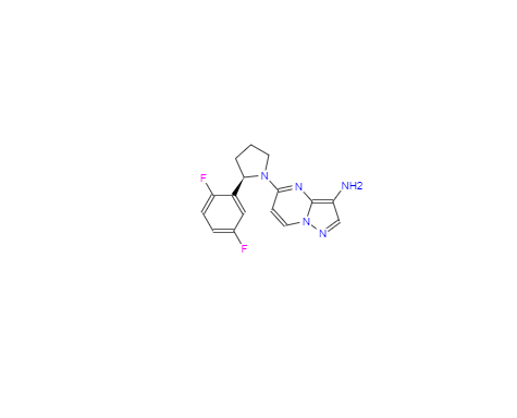 CAS：1223404-88-3，5-[(2R)-2-(2,5-二氟苯基)-1-吡咯烷基]吡唑并[1,5-a]嘧啶-3-胺