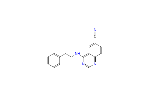 CAS：1366002-50-7，4-(Phenethylamino)quinazoline-6-carbonitrile;Senexin A