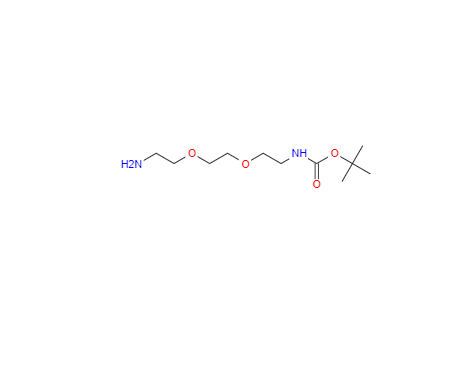 CAS：153086-78-3，2-(2-(2-氨基乙氧基)乙氧基)乙基氨基甲酸叔丁酯