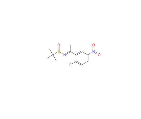 CAS：1075230-62-4，[N(E),S(R)]-N-(1-(2-氟-5-硝基苯)亚乙基)-2-甲基丙烷-2-亚磺酰胺