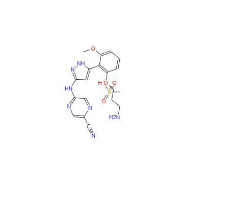 CAS：1234015-57-6，Prexasertib Mesylate Hydrate