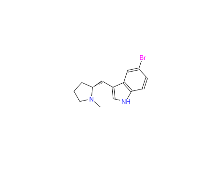 CAS：143322-57-0，(R)-5-溴-3-(1-甲基-2-吡咯烷基甲基)-1H-吲哚