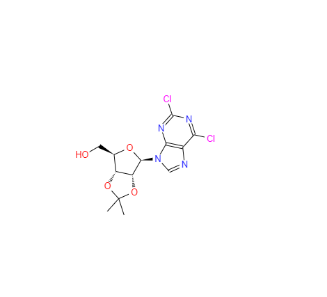 CAS：52678-40-7，2,6-Dichloro-9-[2,3-O-(1-Methylethylidene)-Beta-D-ribofuranosyl]-9H-purine