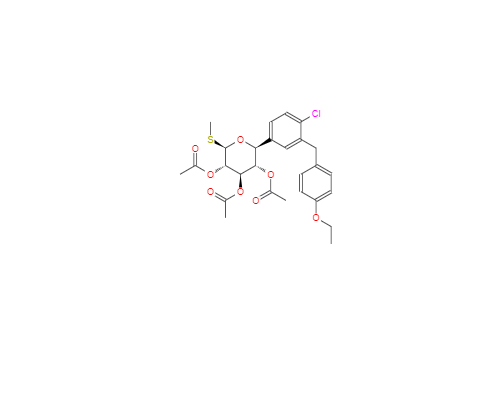 CAS：1018899-03-0，(2S,3S,4R,5S,6R)-2-(4-Chloro-3-(4-ethoxybenzyl)phenyl)-6-(methylthio)tetrahydro-2H-