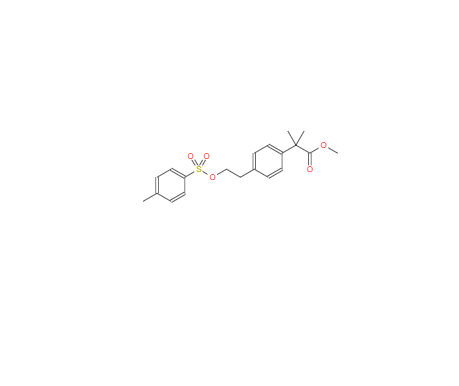 CAS：1181267-30-0，methyl 2-methyl-2-(4-(2-(tosyloxy)ethyl)phenyl)propanoate