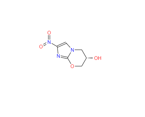 CAS：187235-08-1，(6S)-6,7-Dihydro-2-nitro-5H-imidazo[2,1-b][1,3]oxazin-6-ol