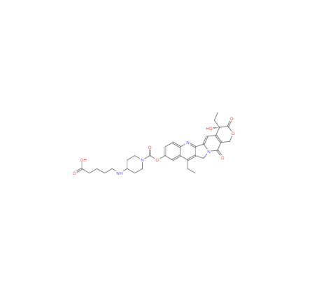 CAS：181467-56-1，7-乙基-10-（4-N-氨基戊酸）-1-哌啶子基）羰基喜树碱