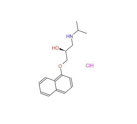 CAS：4199-10-4，(S)-(-)-Propranolol hydrochloride