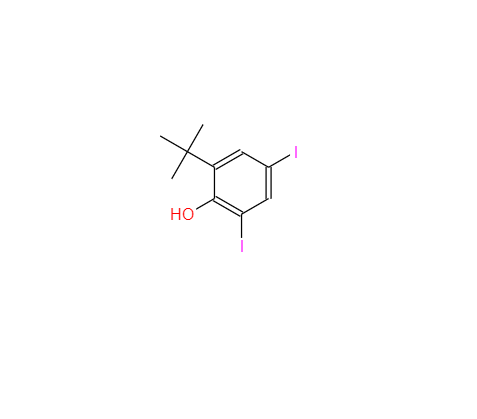 CAS：60803-26-1，2-(1,1-二甲基乙基)-4,6-二碘苯酚