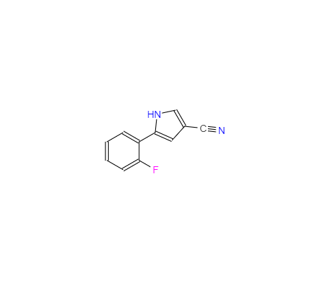 CAS：1240948-77-9，5-(2-氟苯基)-1H-吡咯-3-甲腈