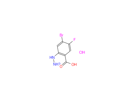 CAS：1643156-18-6，4-溴-5-氟-2-肼基苯甲酸盐酸盐