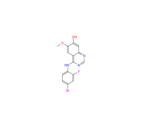 CAS：196603-96-0，4-(4-溴-2-氟苯胺基)-7-羟基-6-甲氧基喹唑啉