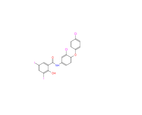 CAS：22662-39-1，碘醚柳胺