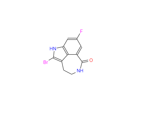 CAS：283173-80-8，2-溴-8-氟-4,5-二氢-1H-氮杂并[5,4,3-cd]吲哚-6(3H)-酮