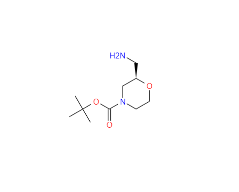 CAS：1174913-80-4，(R)-2-(氨基甲基)吗啉-4-羧酸叔丁酯