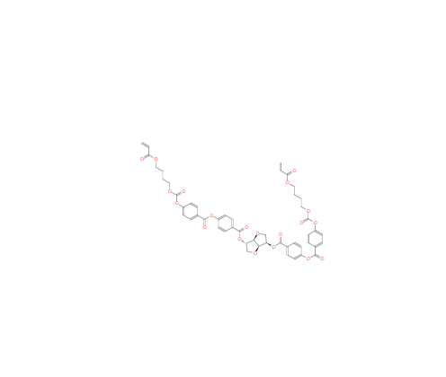 CAS：223572-88-1，1,4:3,6-Dianhydro-D-glucitol bis[4-[[4-[[[4-[(1-oxo-2-propenyl)oxy]butoxy]carbonyl]o