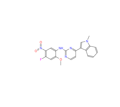 CAS：1421372-94-2，N-(4-氟-2-甲氧基-5-硝基苯基)-4-(1-甲基-1H-吲哚-3-基)-2-嘧啶胺