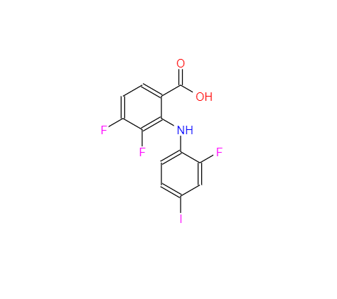 CAS：391211-97-5，3,4-二氟-2-((2-氟-4-碘苯基)氨基)苯甲酸