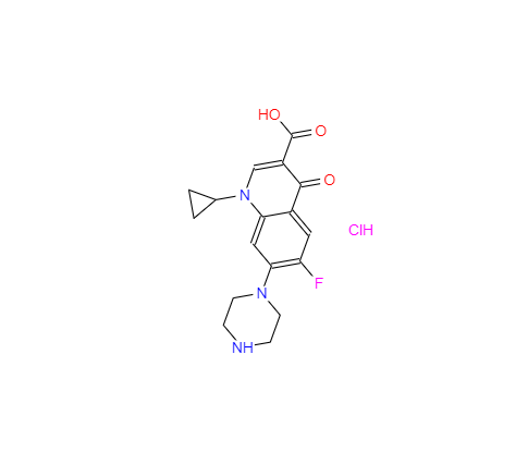 CAS：86483-48-9，盐酸环丙沙星