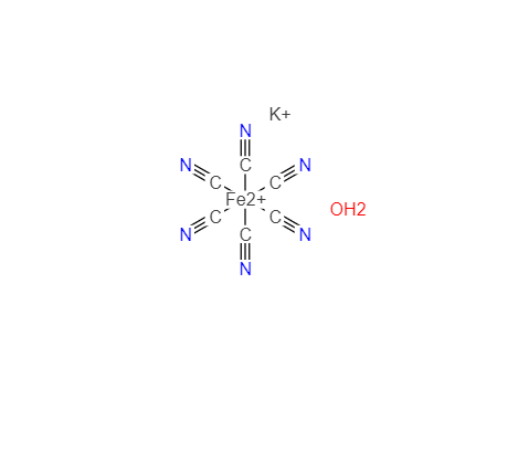 CAS：14459-95-1，亚铁氰化钾,三水合物