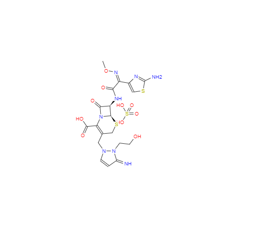 CAS：122841-12-7，(6R,7R)-7-((Z)-2-(2-氨基噻唑-4-基)-2-(甲氧基亚氨基)乙酰氨基)-3-((2-(2-羟乙基)-3-亚氨基-2,3-二氢-1H-吡唑-1-基)甲