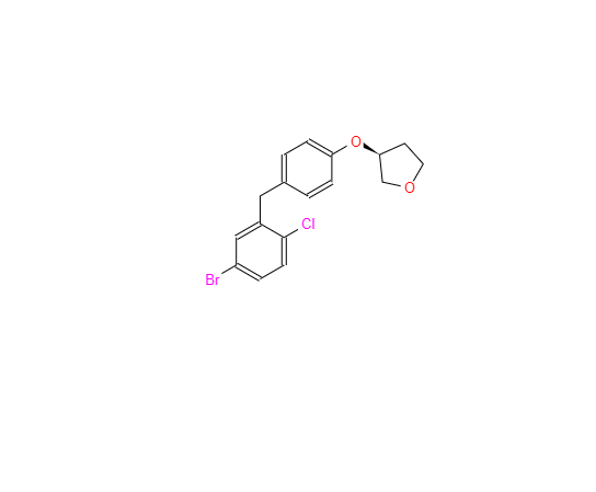CAS：915095-89-5，(3S)-3-[4-[(5-溴-2-氯苯基)甲基]苯氧基]四氢呋喃